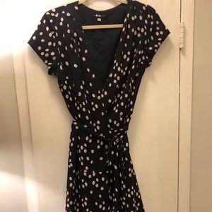 Slate & Willow Pocka Dot Wrap Dress